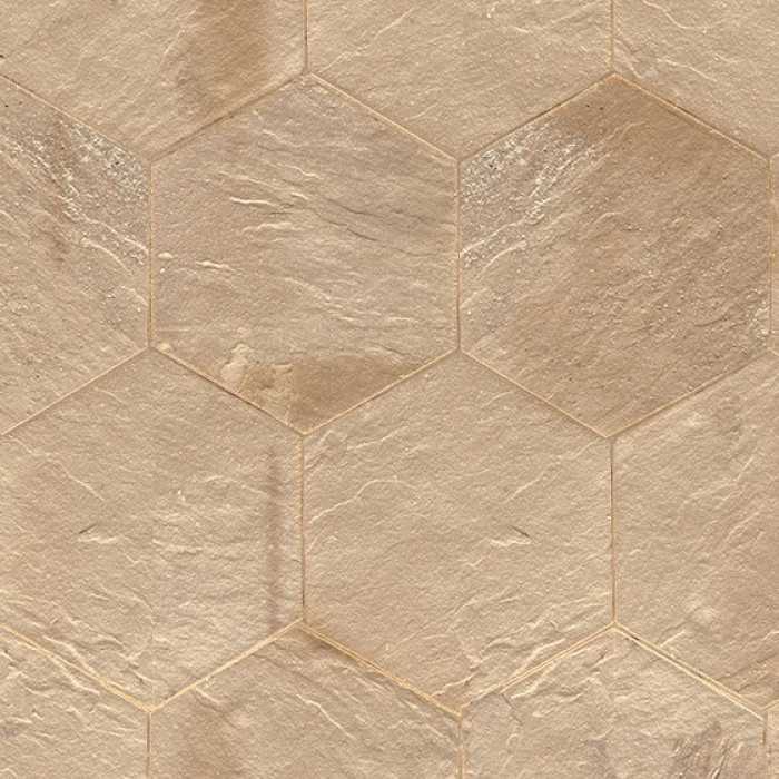 Клинкерная брусчатка Muhr №36 Silbergrau nuanciert, гексагон 200x52 мм